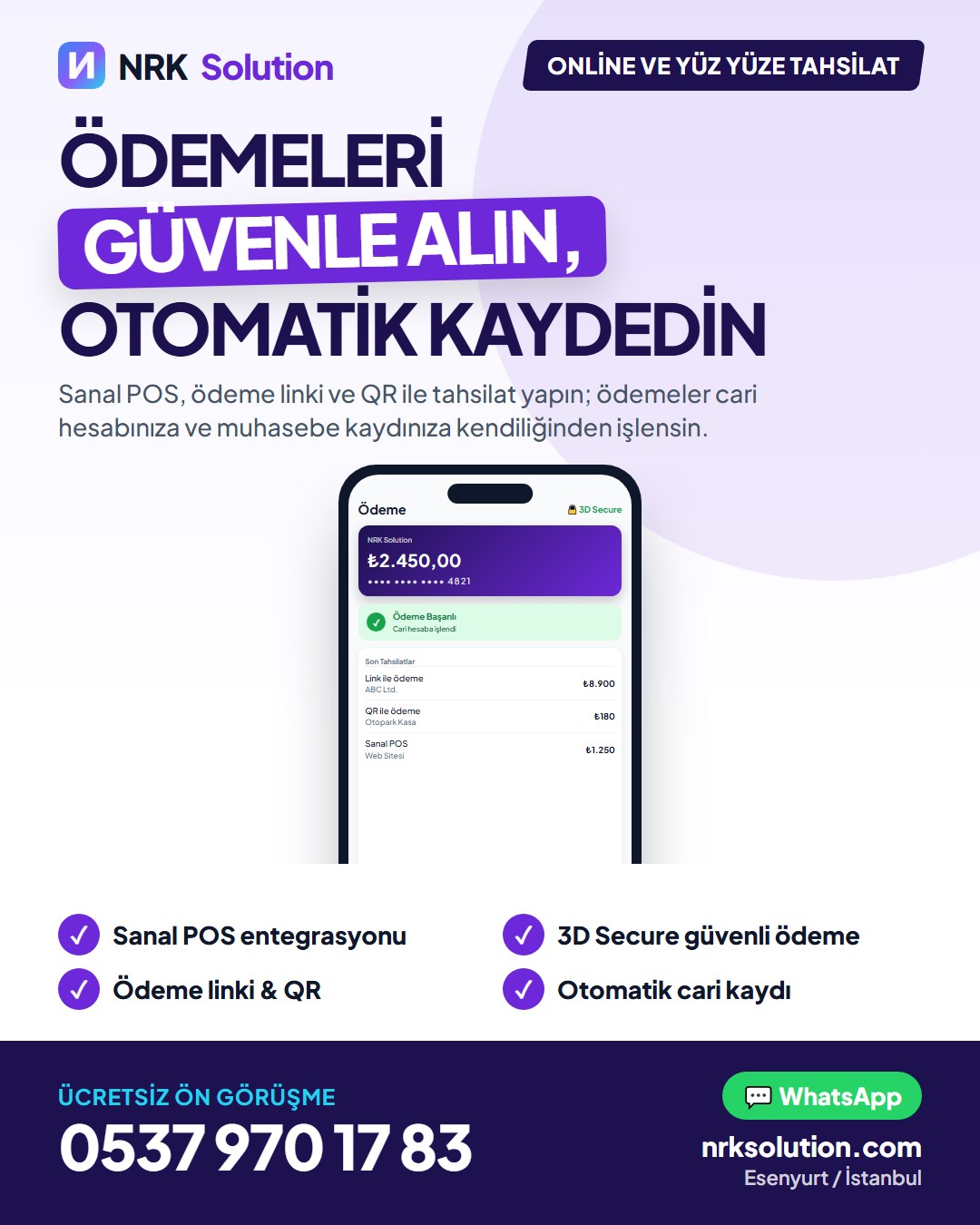 Ödeme Çözümleri & Sanal POS