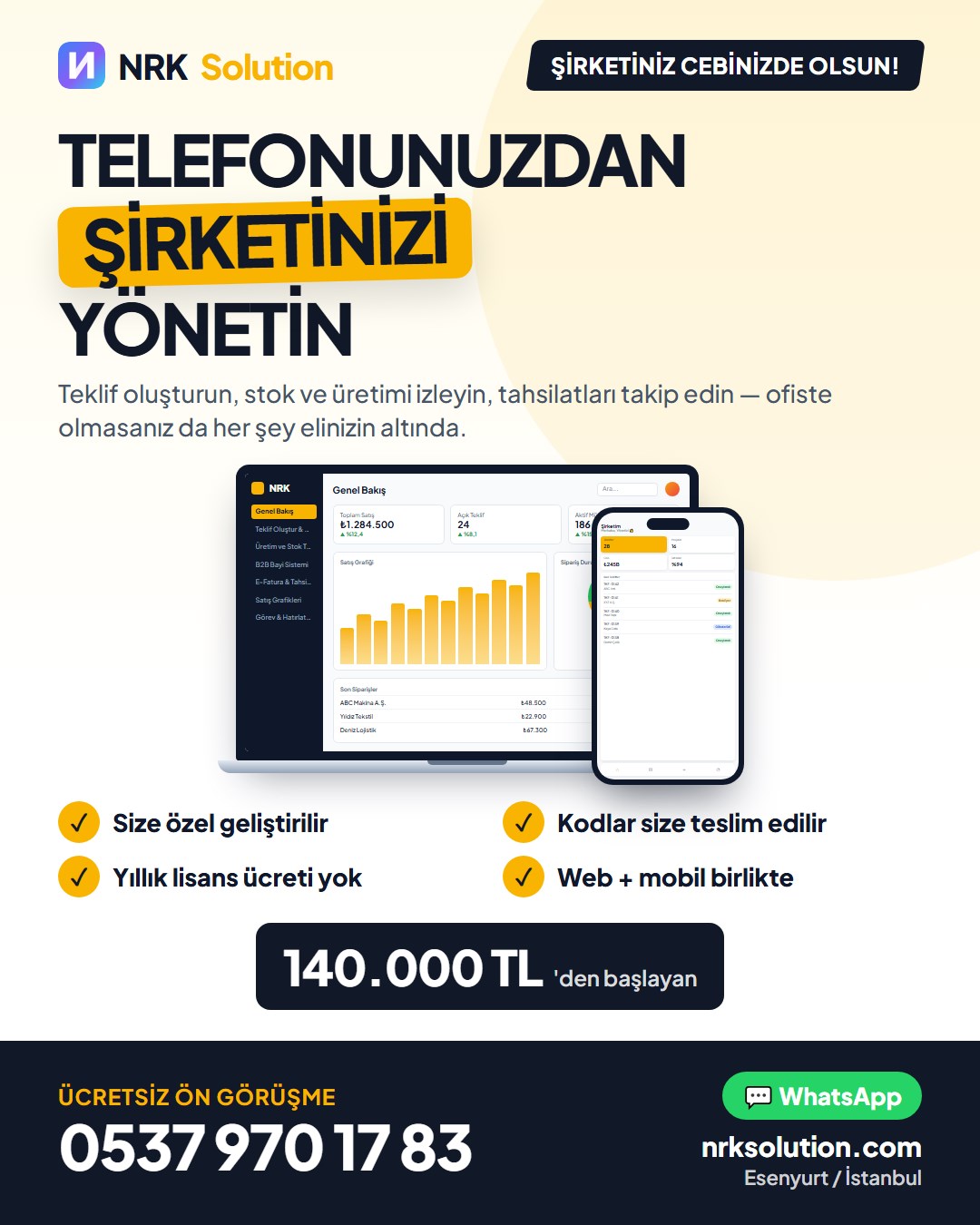 Mobil Şirket Yönetimi